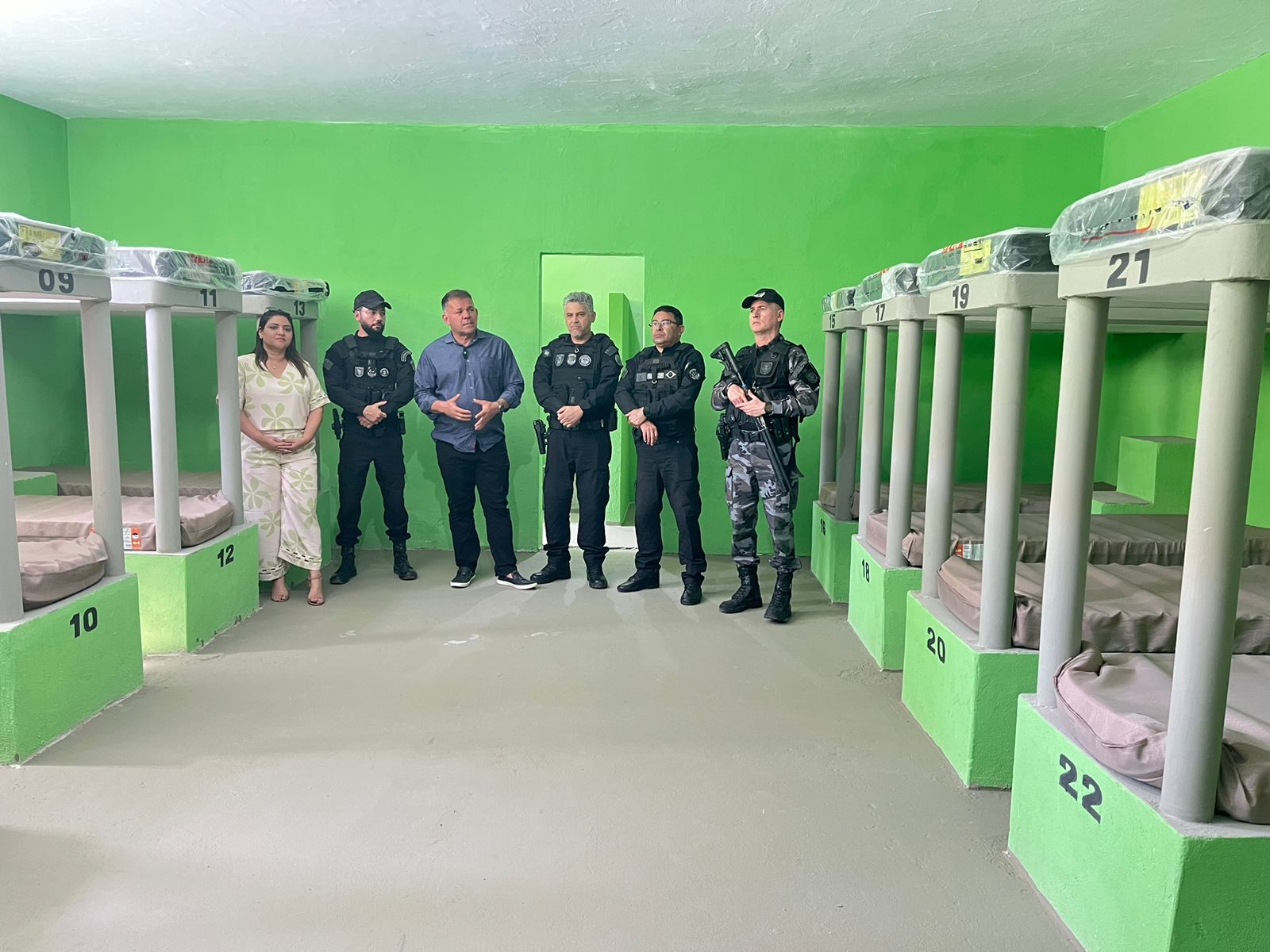 Sejus entrega mais uma etapa da reforma e ampliação da Penitenciária de Floriano