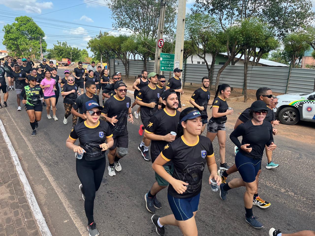 Neste domingo (1º),  ocorreu a primeira edição da Corrida da Polícia Penal do Piauí