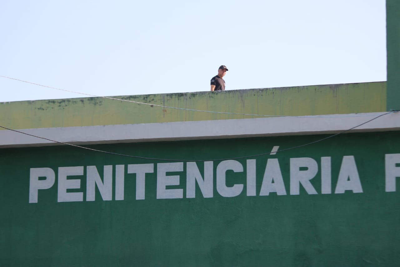 Sejus reforça segurança na Penitenciária Prof. José de Ribamar Leite, a Antiga Casa de Custódia