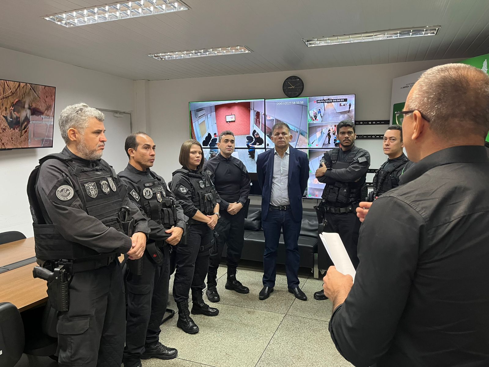 Secretário realiza mudança nas gerências da Penitenciária Irmão Guido e Penitenciária Capitão Carlos José Gomes Assis