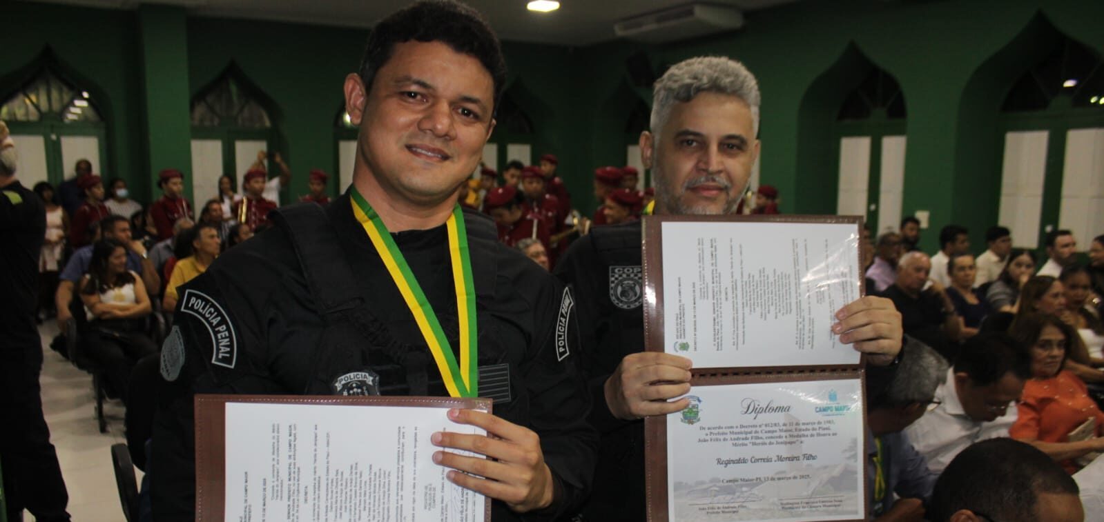 Policiais Penais são homenageados com a outorga em homenagem aos Heróis do Jenipapo