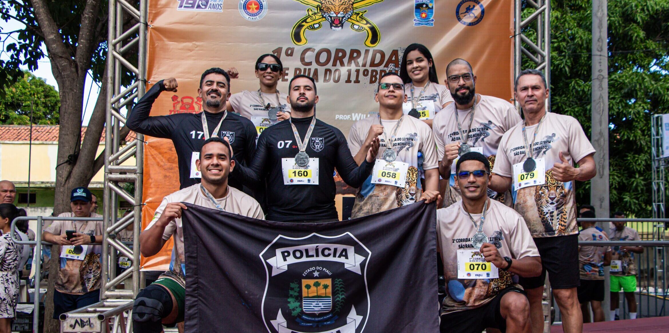 Policiais Penais de São Raimundo Nonato participam de corrida de rua