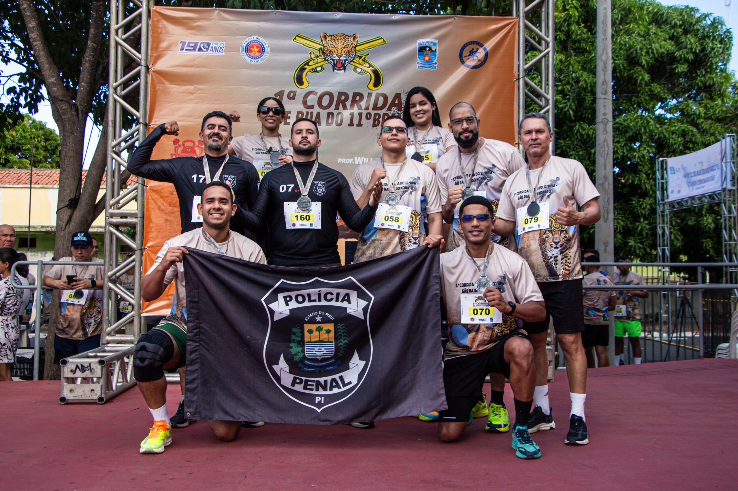 Policiais Penais de São Raimundo Nonato participam de corrida de rua