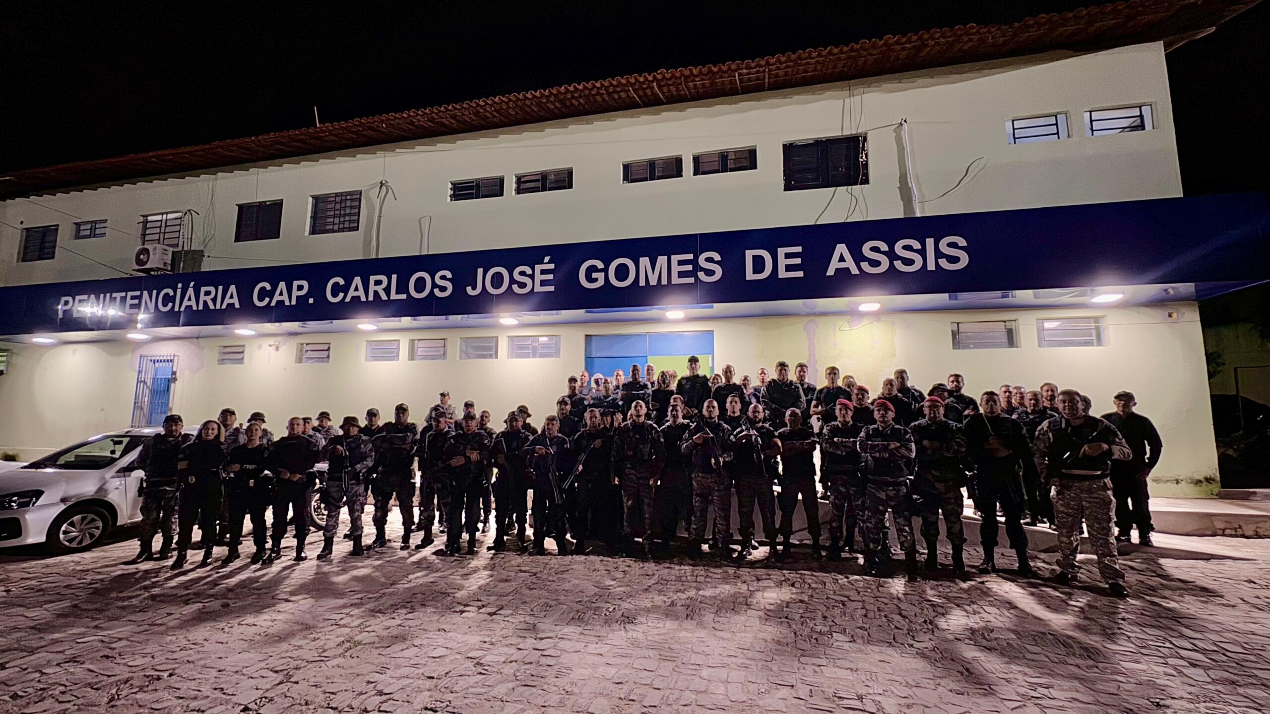 Unidade pertence ao Complexo de Altos próximo a Colônia Agrícola onde ocorreu as vistoriais