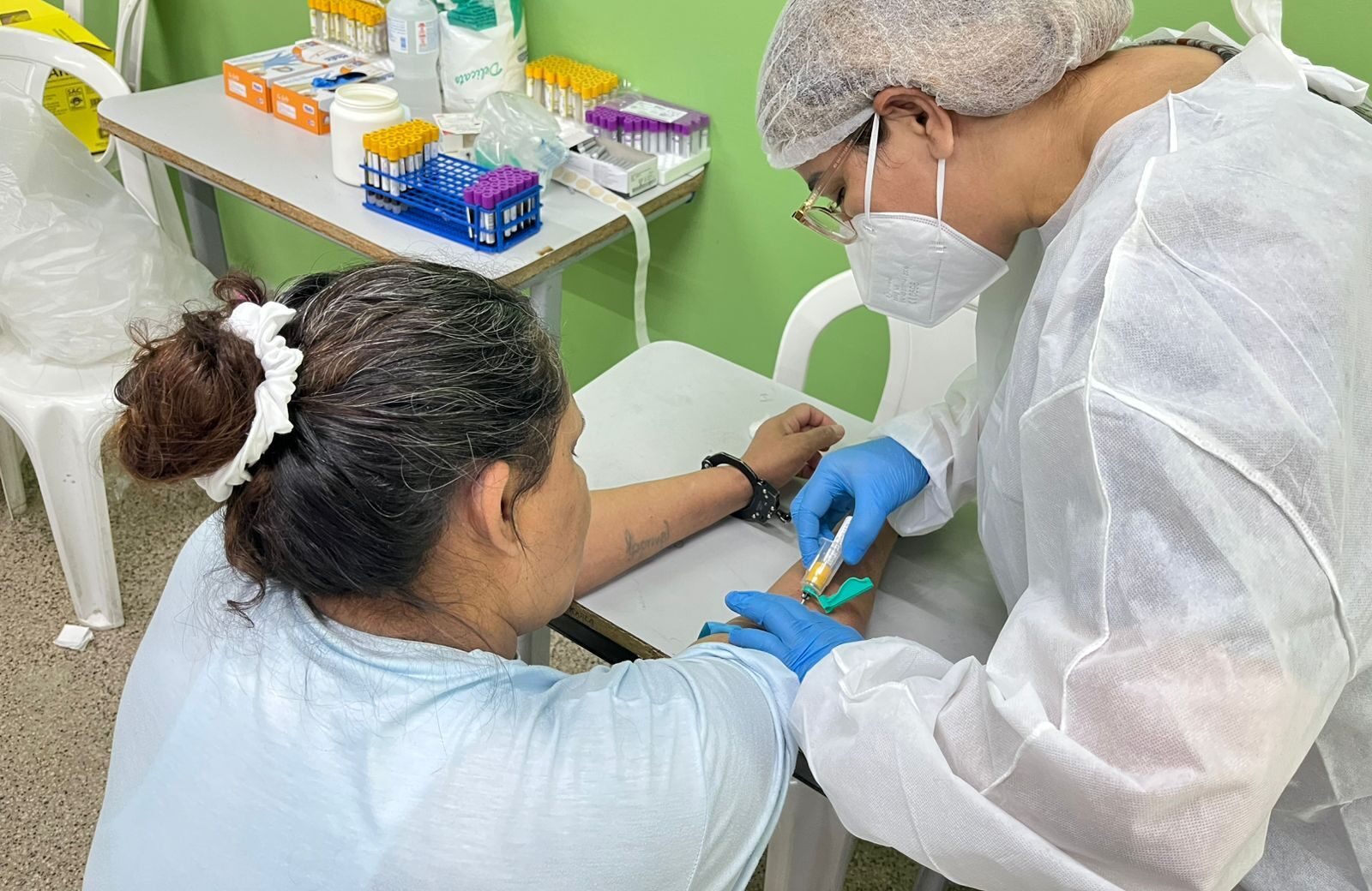Internas da Penitenciária Feminina em Teresina participam de pesquisa sobre infecções sexualmente transmissíveis