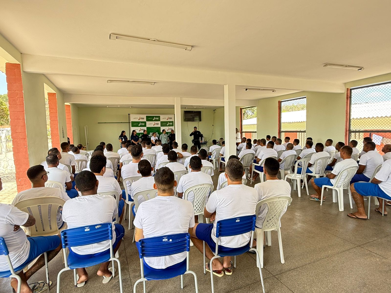 Sejus e Febracis ofertam curso de inteligência emocional aos internos da Major César