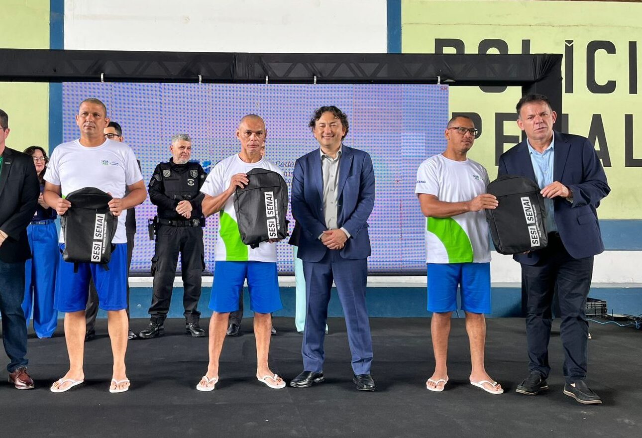 Parceria da Sejus com Sesi e Senai leva qualificação profissional ao sistema penal do Piauí