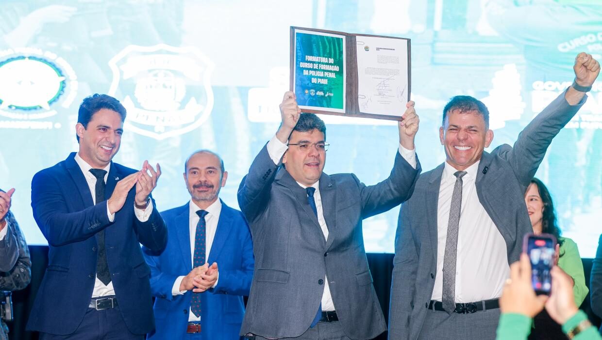 Rafael Fonteles realiza maior nomeação da história da Polícia Penal do Piauí, com ingresso de 212 novos policiais