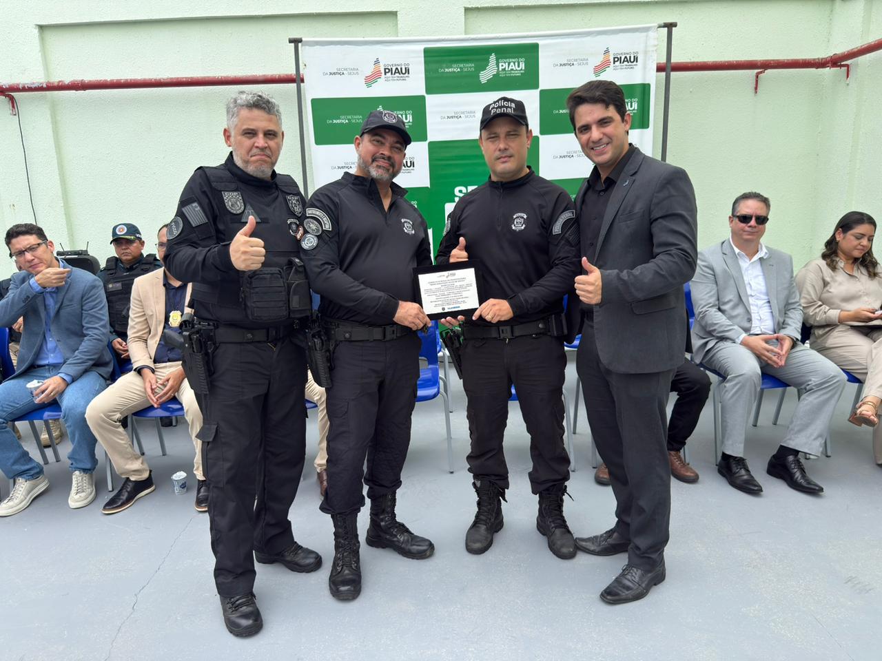 Sejus celebra 1 ano de fundação da Penitenciária de Buriti dos Lopes